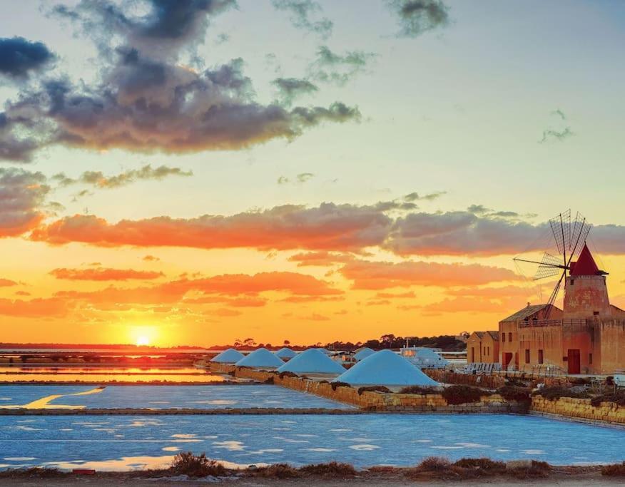 Villa A Casa Di Nonno Pippo Marsala Esterno foto